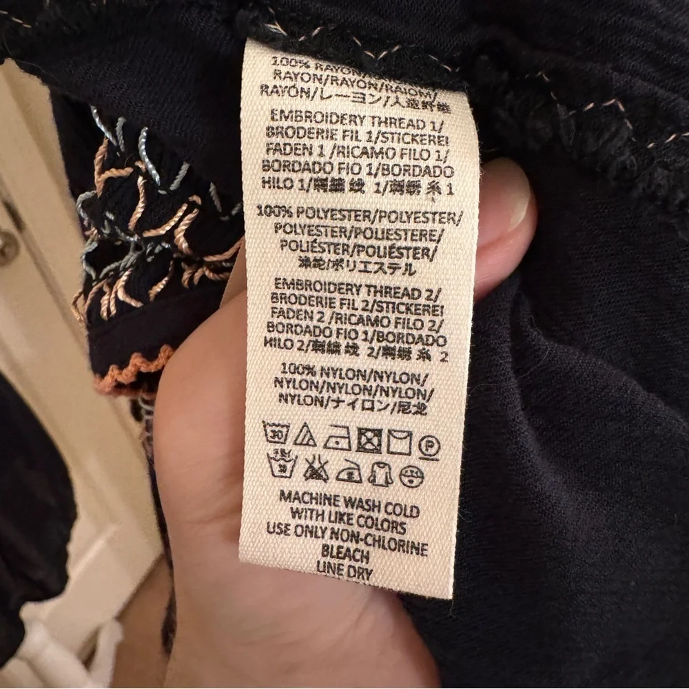 Free People Embroidered Dress